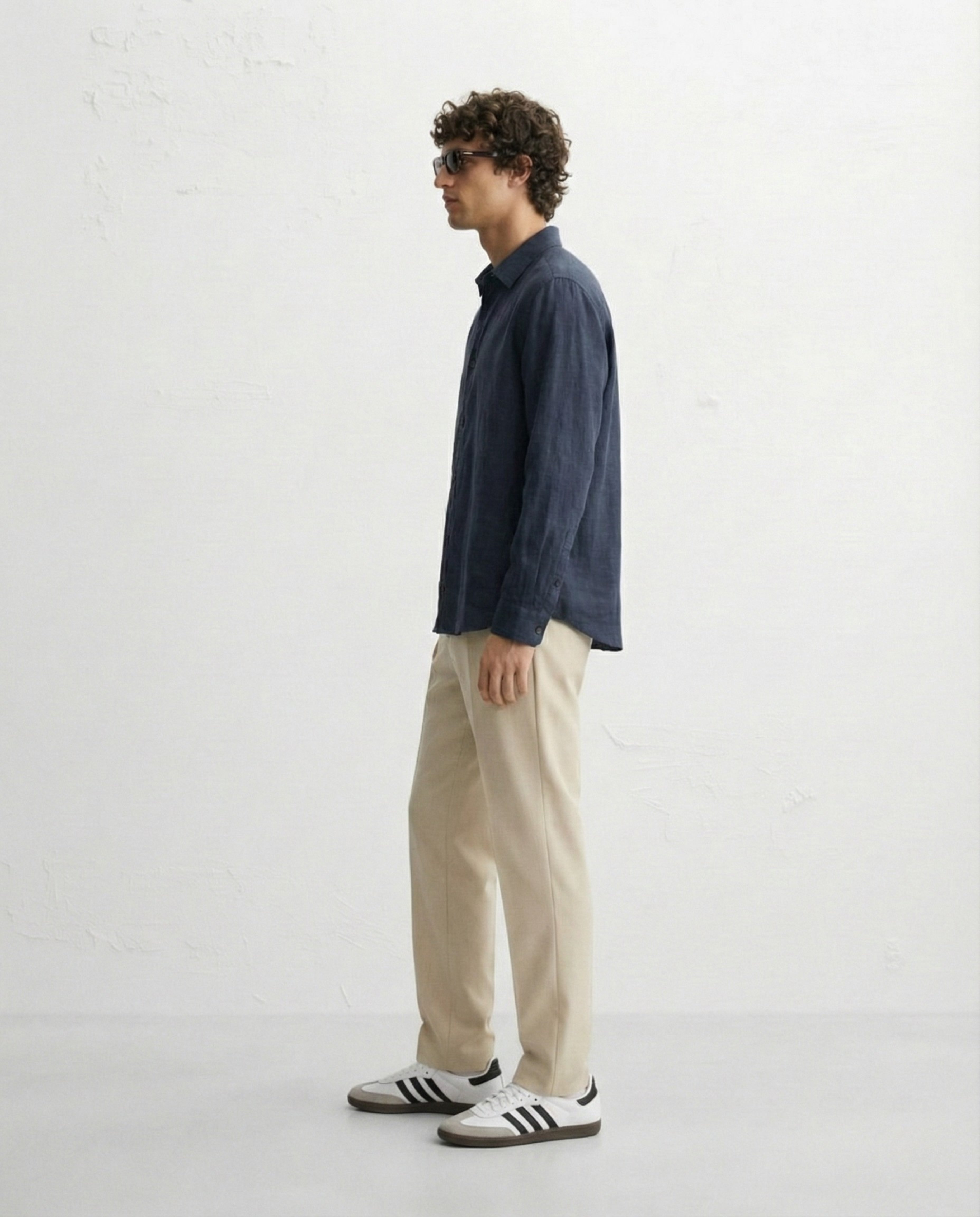 Camisa Linaje V1 - Lino Premium.