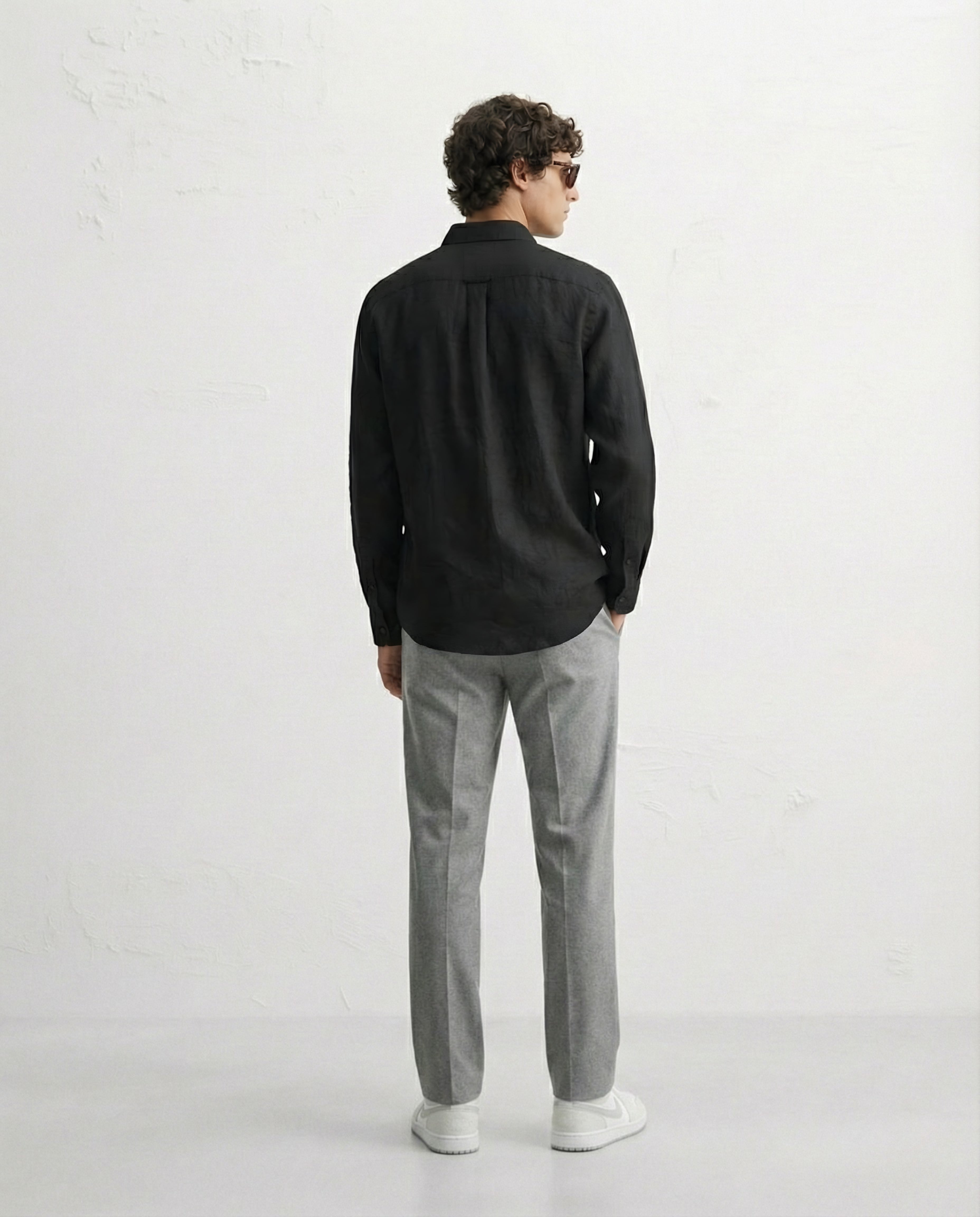 Camisa Linaje V1 - Lino Premium.