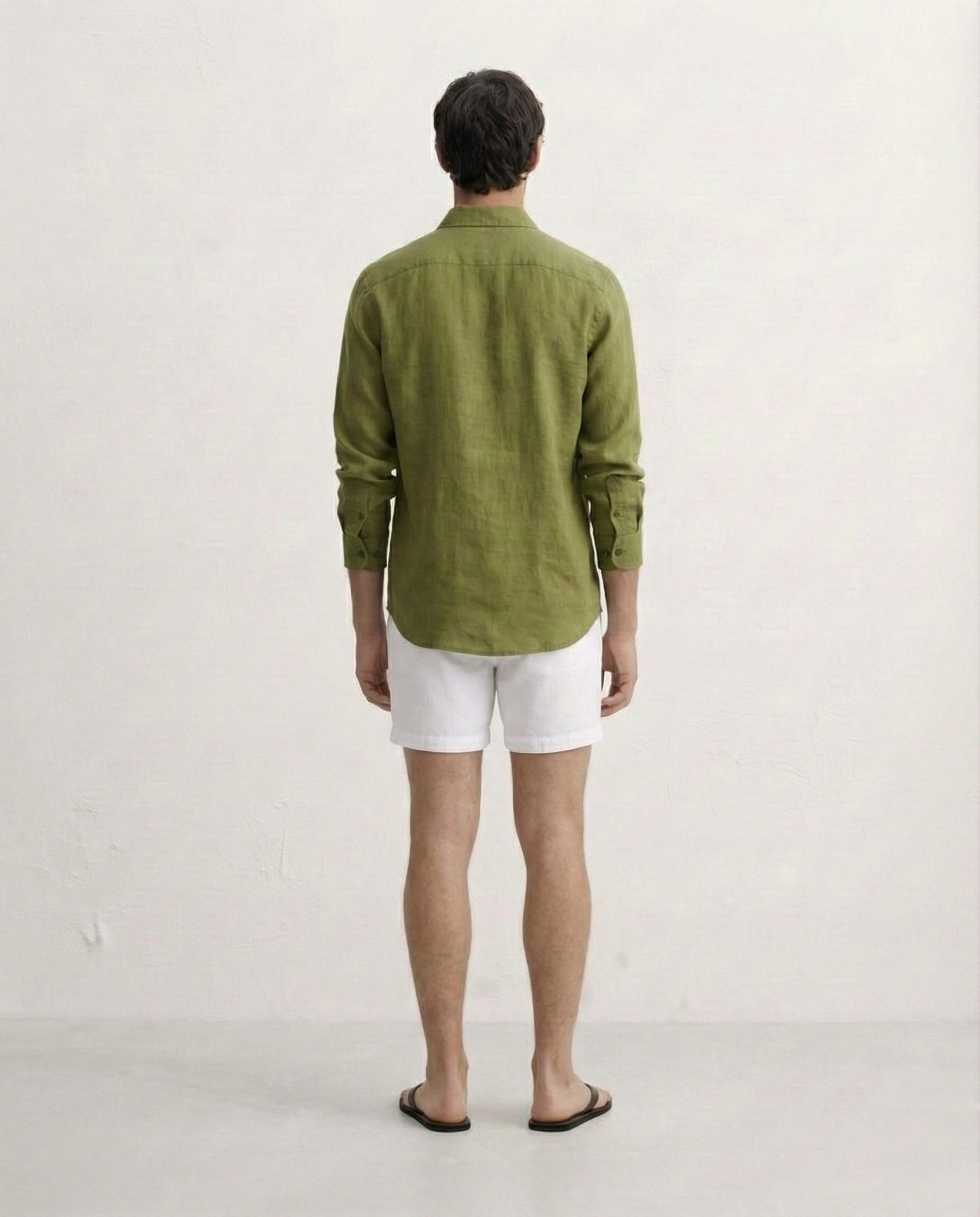 Camisa Linaje V1 - Lino Premium.